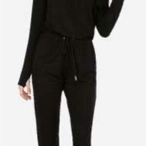 Soft Casual Black Women's Jumpsuit
